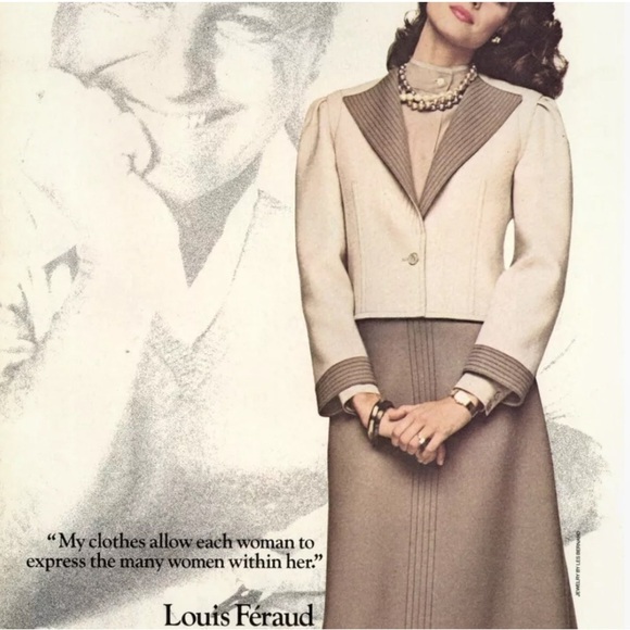 Louis Feraud Wool Blazer with Notched Lapel and Tailored Fit - Vintage - EUC - Picture 10 of 10